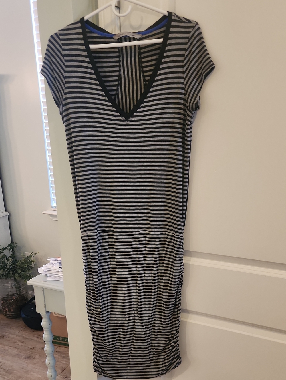 Athleta Ruched Tshirt Dress